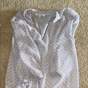 Daniel Rainn sheer shirt